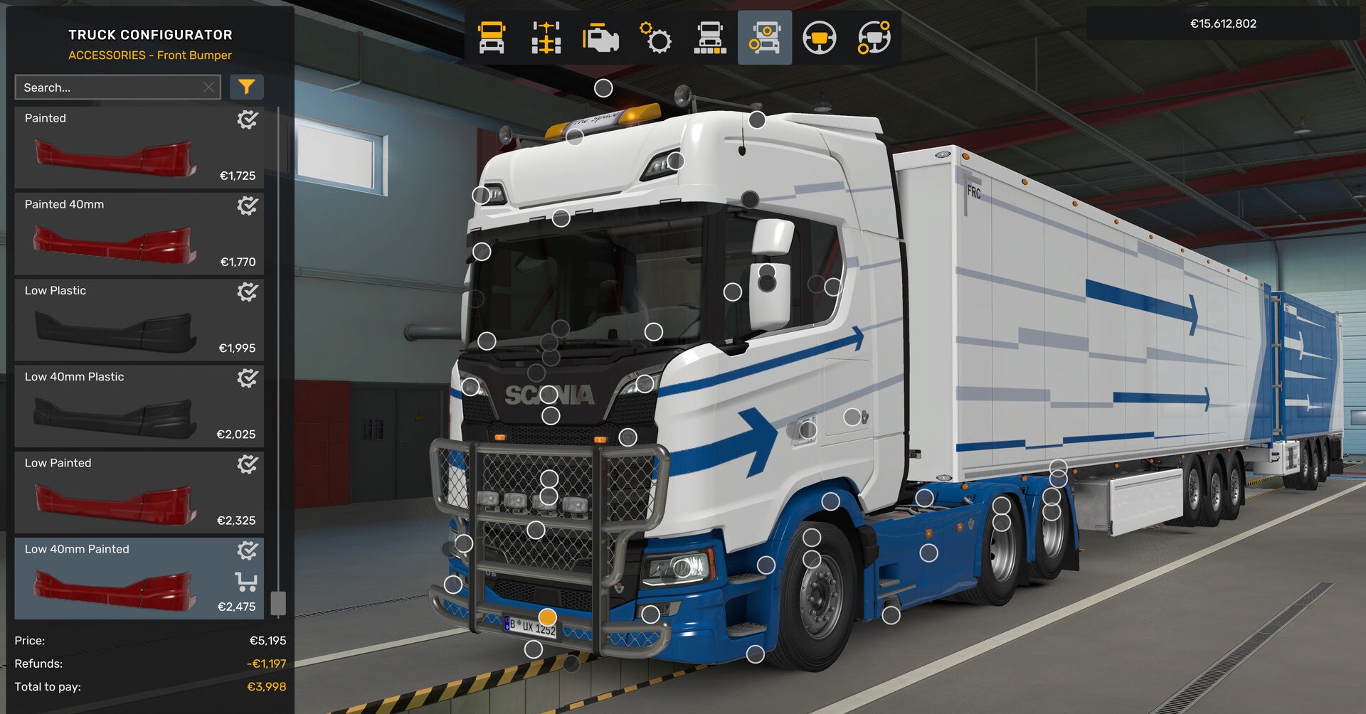 Cargo Truck Simulator Game 3d advertising creative