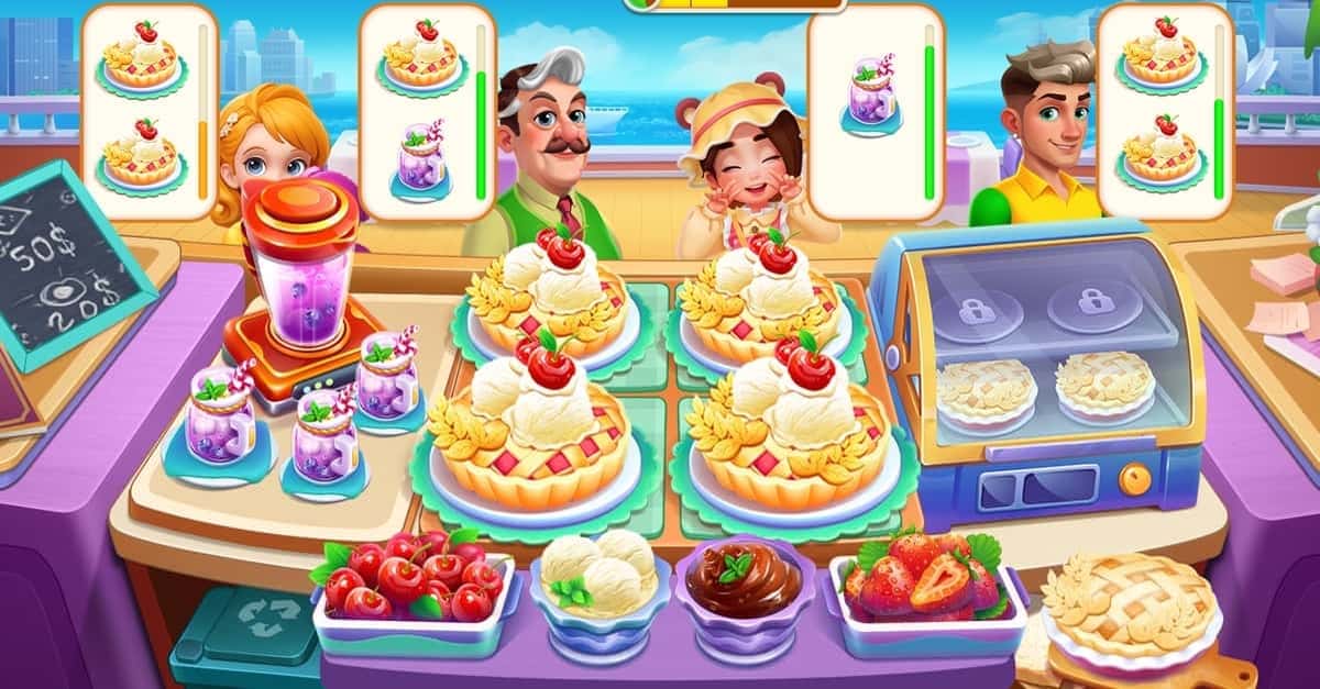 Cooking Star: Restaurant Fever 广告创意