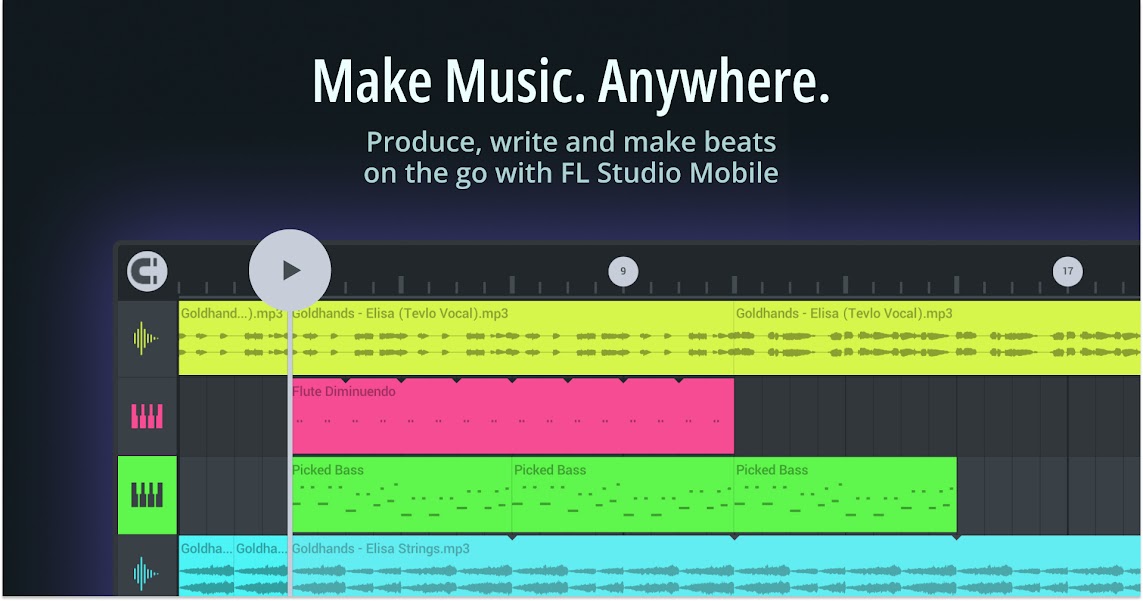 FL Studio Mobile 广告素材