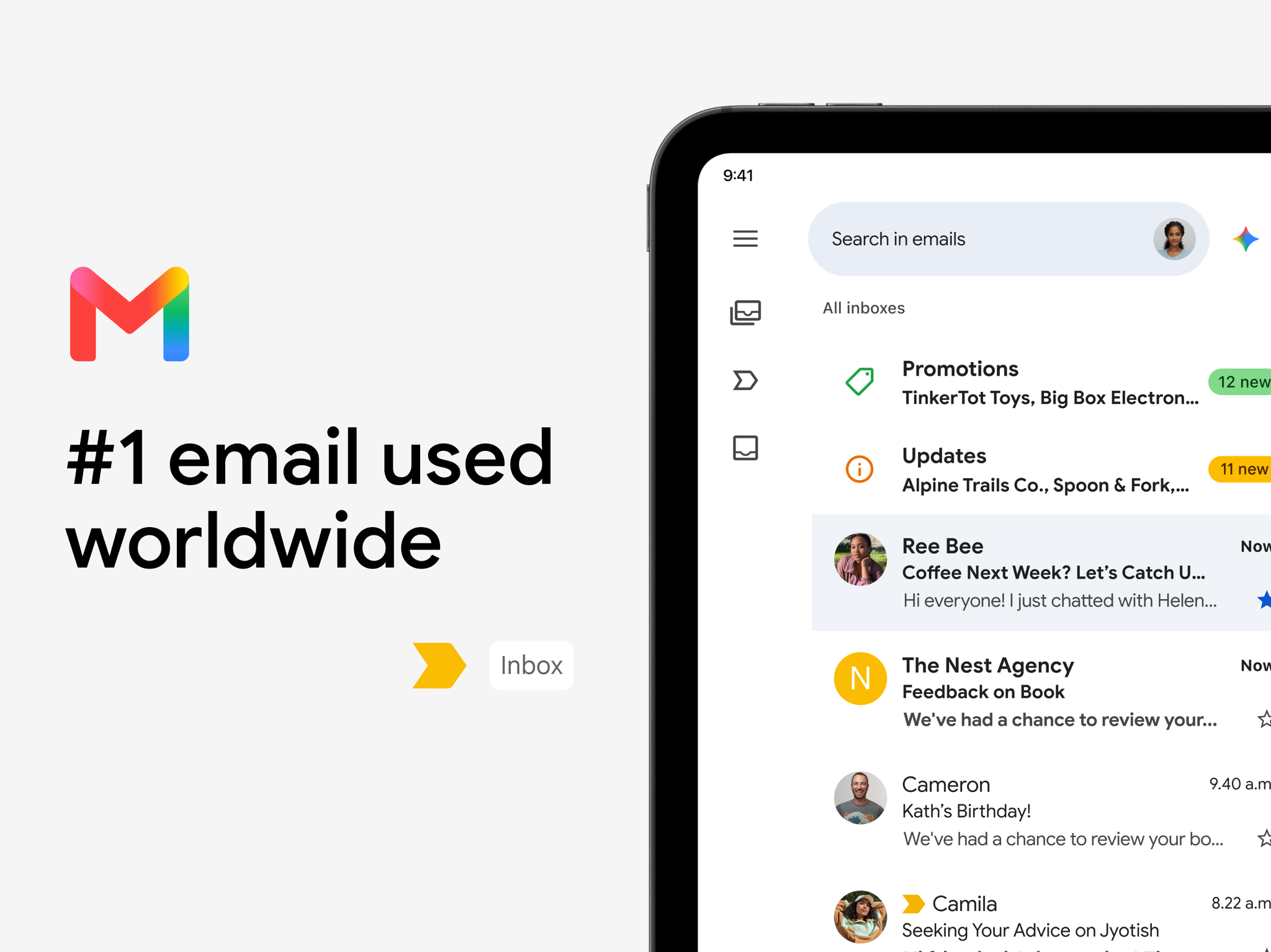Gmail - Email by Google 广告素材 2