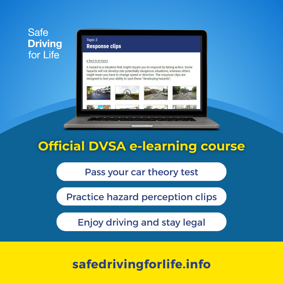 Official DVSA Theory Test Kit advertising creative 5