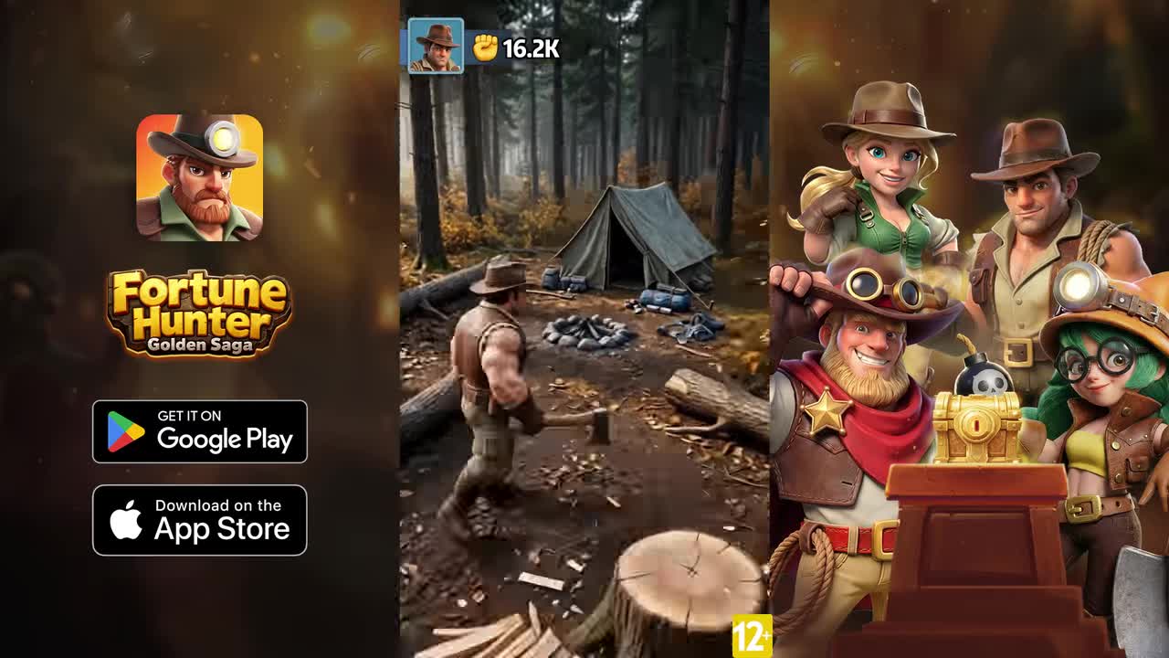 Fortune Hunter: Golden Saga ad creative