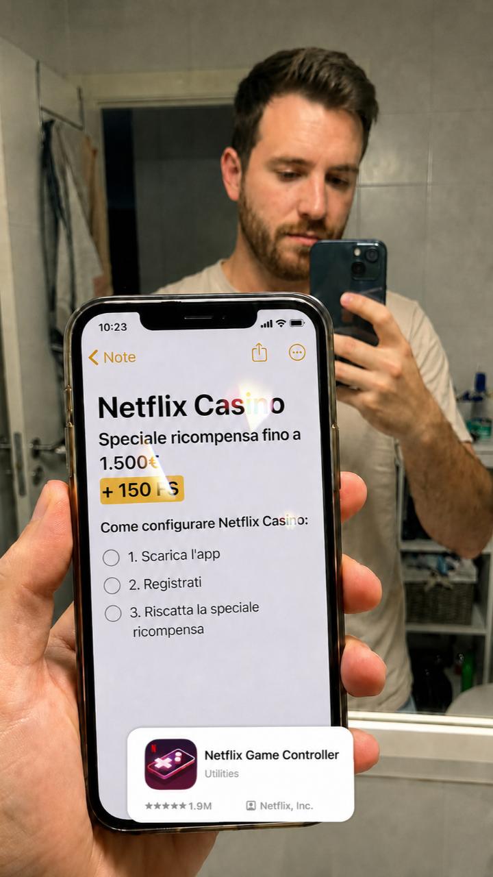 Netflix Game Controller 广告素材