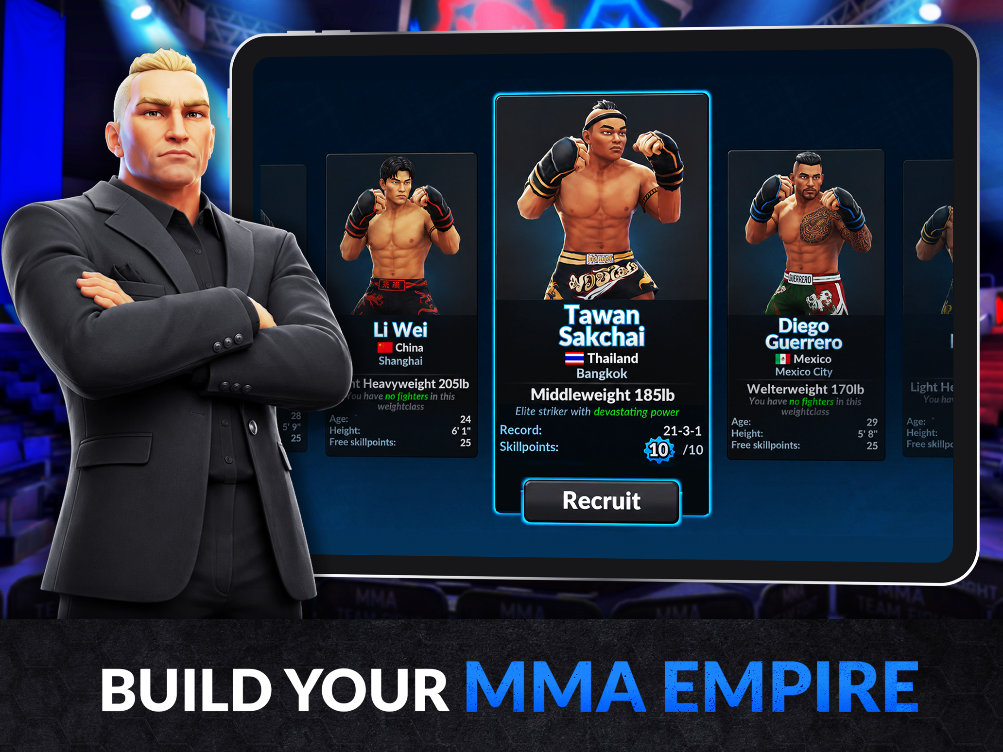 MMA Manager 2: Boxing Training ad creative 2