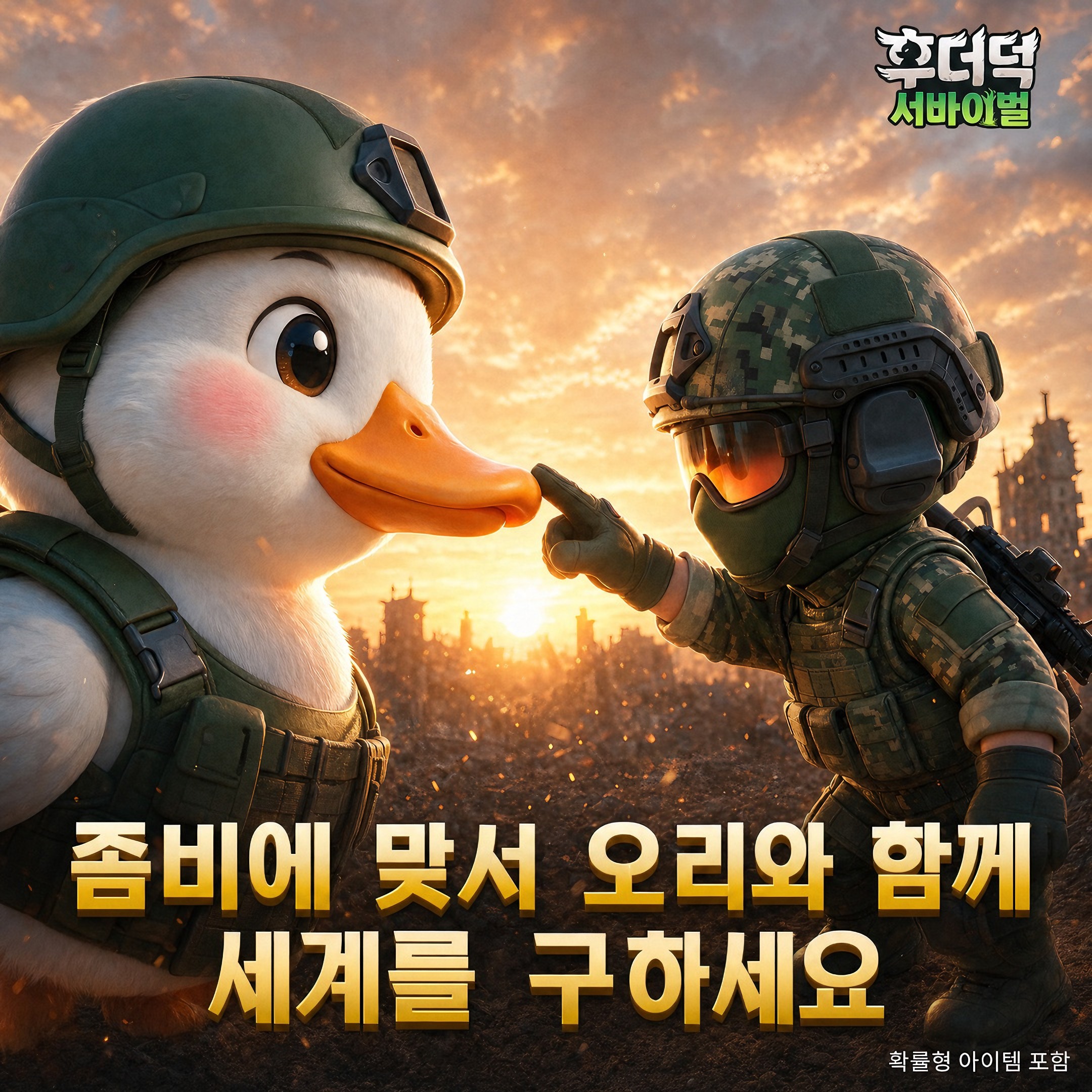 후더덕 서바이벌-777뽑기 증정 广告创意 2
