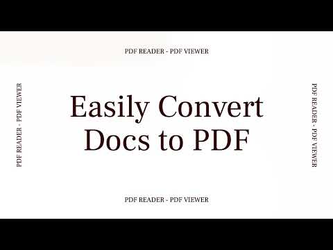 PDF Reader - PDF Viewer 广告素材