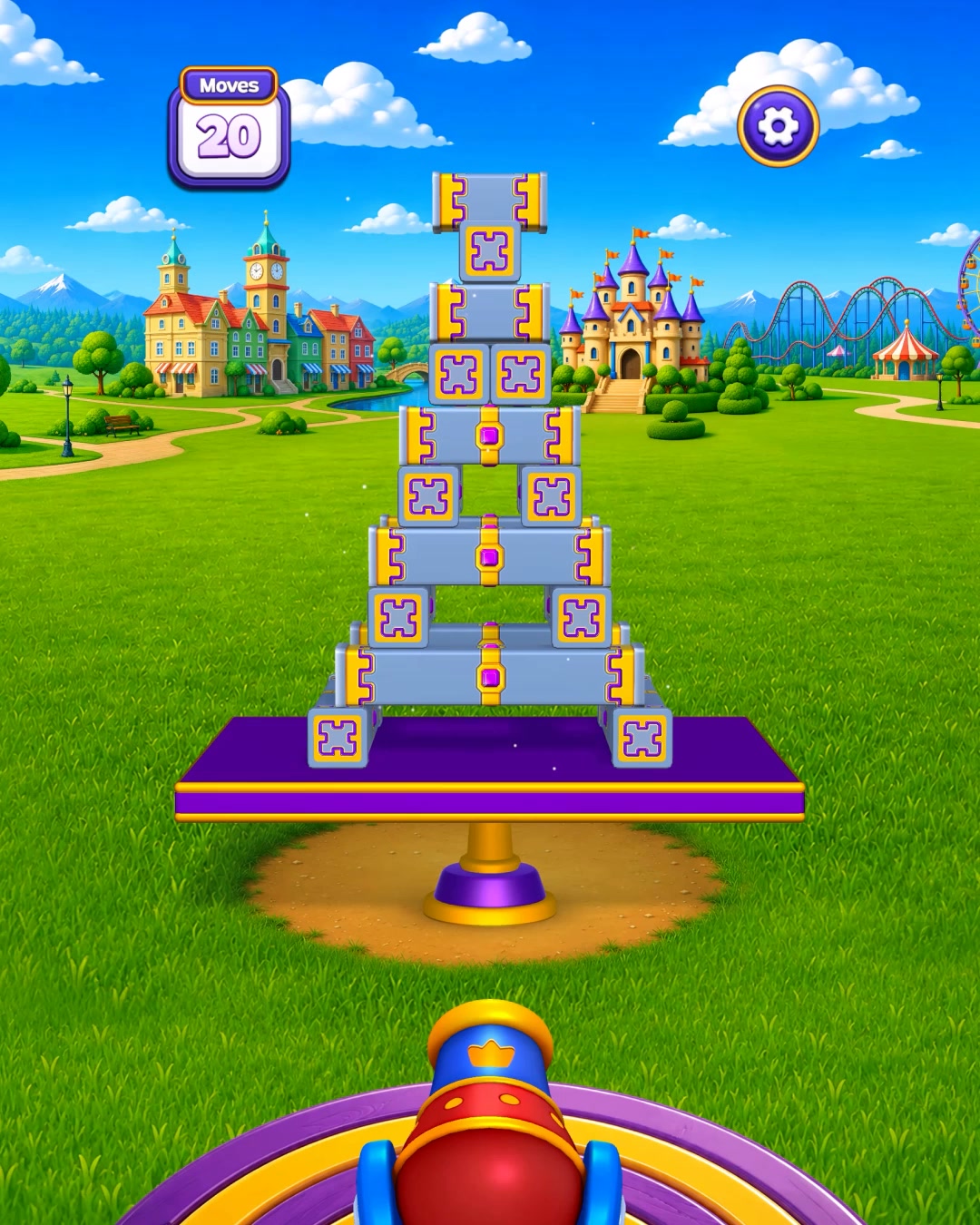Royal Smash! - Physics Puzzle advertising creative