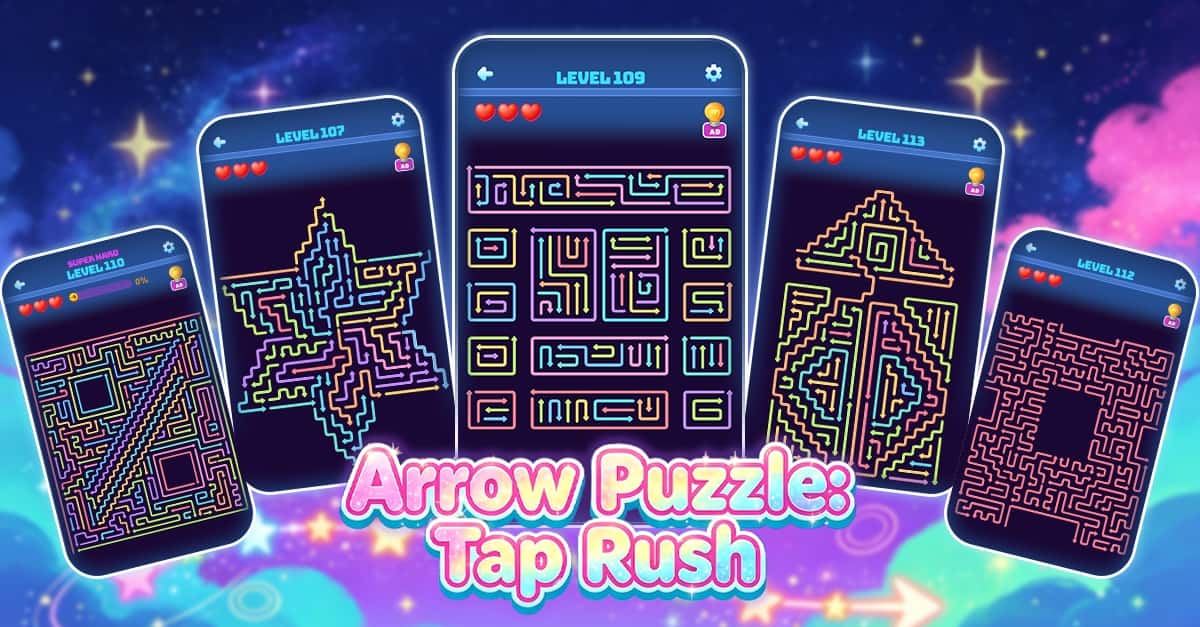 Arrow Puzzle: Tap Rush ad creative