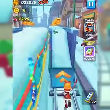 Subway Princess Runner 广告素材