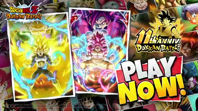 DRAGON BALL Z DOKKAN BATTLE 广告素材
