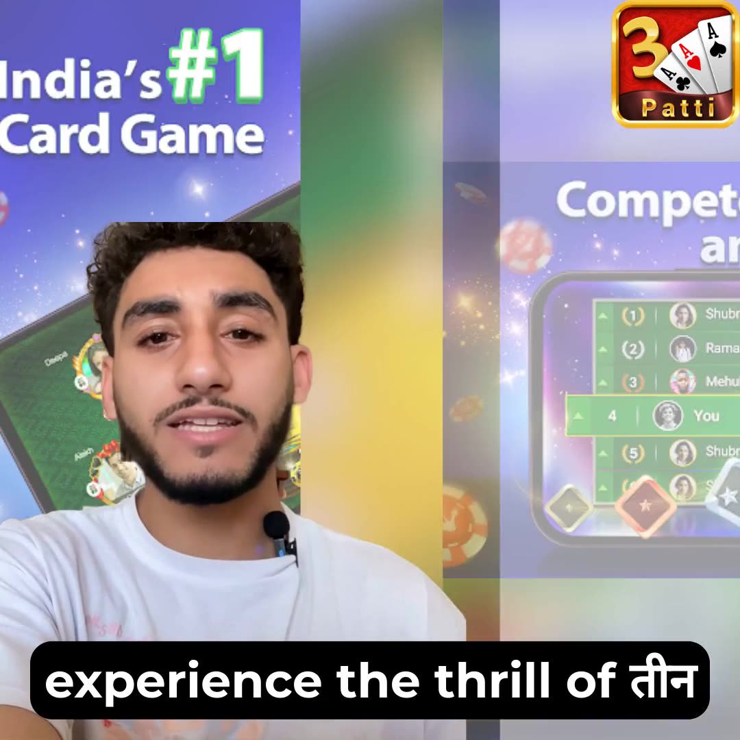 Teen Patti Gold:3 Patti Rummy advertising creative