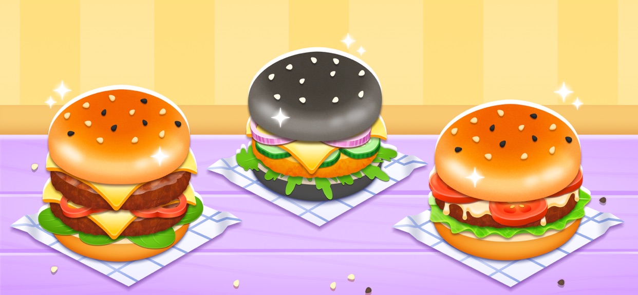 Cooking Burger - Kids Games ad creative 2