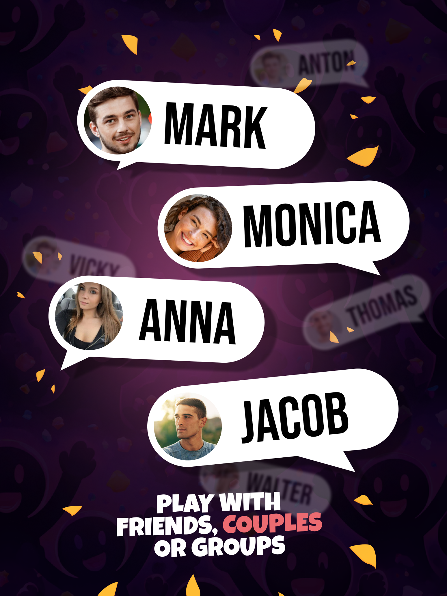 Melo: Party Games with Friends ad creative 2