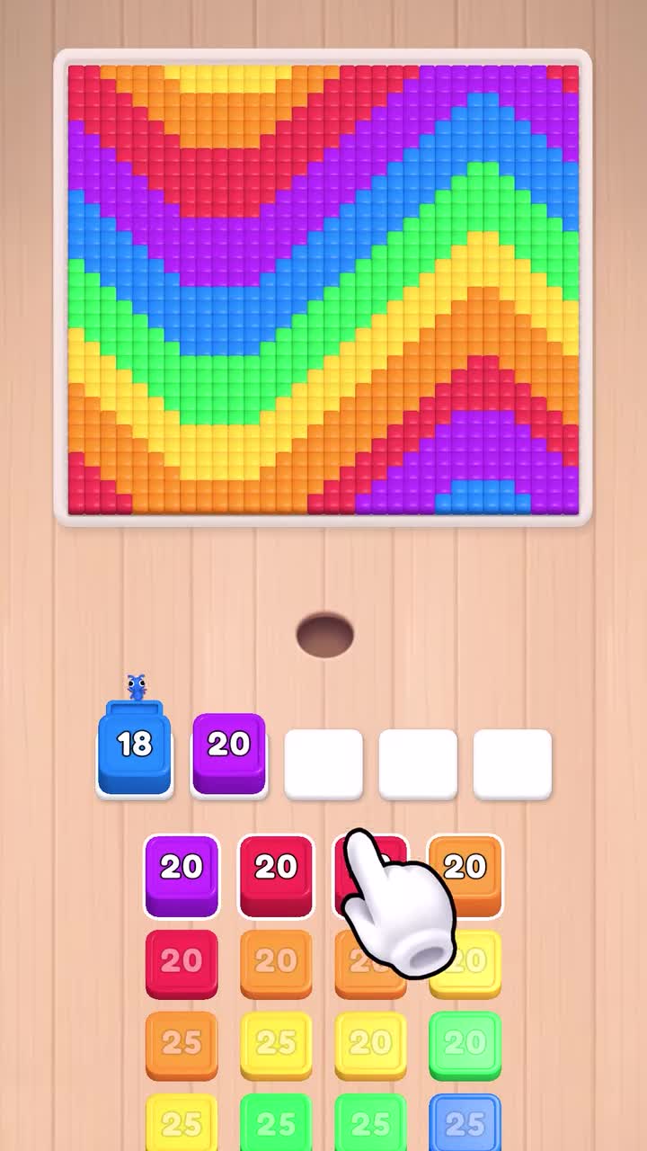 Food Hunt: Pixel Puzzle 广告素材