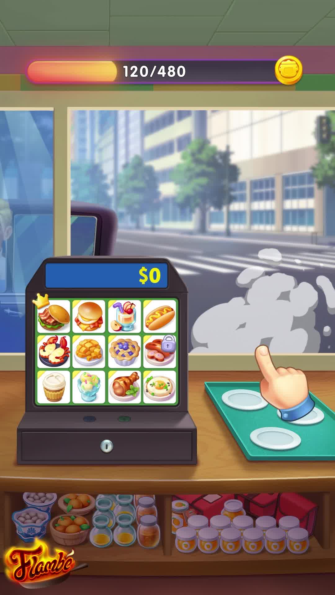 Flambé®: Merge & Cook 广告素材