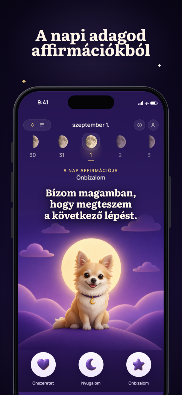 Lunaria: Moon & Affirmations 广告创意 2