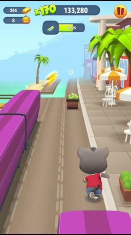 Talking Tom Gold Run advertising creative