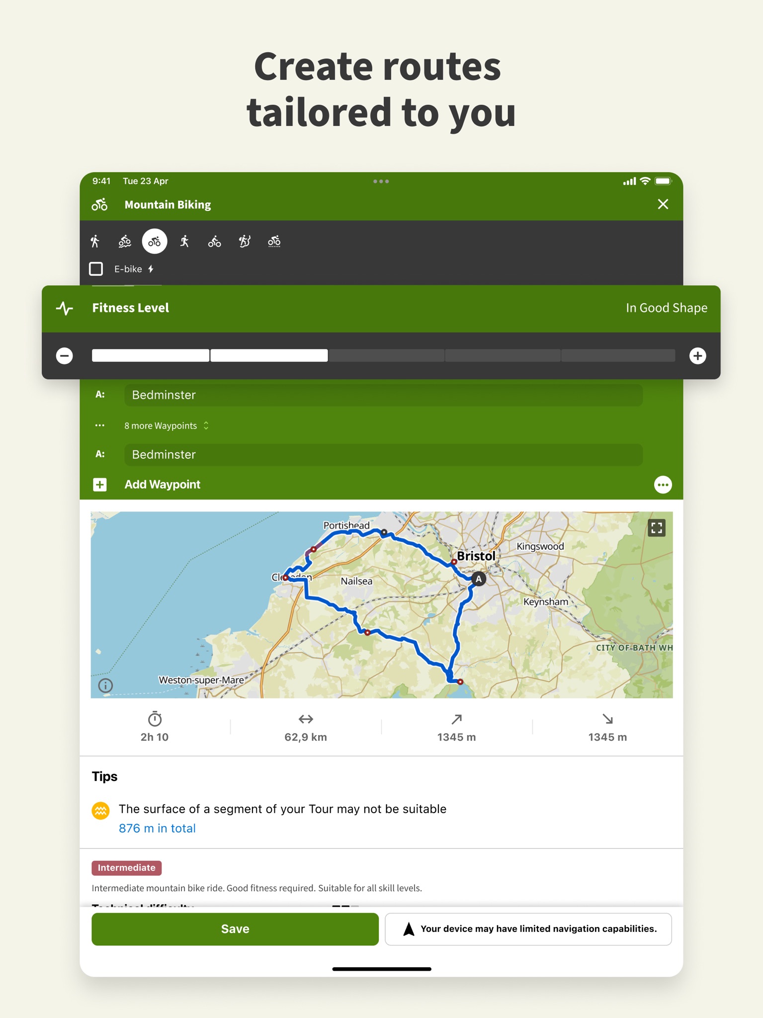 komoot - hike, bike & run 广告素材 2