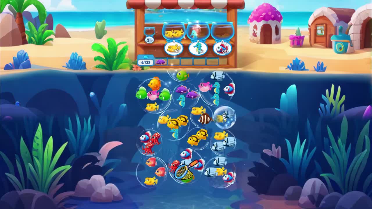 Fish Sort Puzzle: Match Games 广告素材