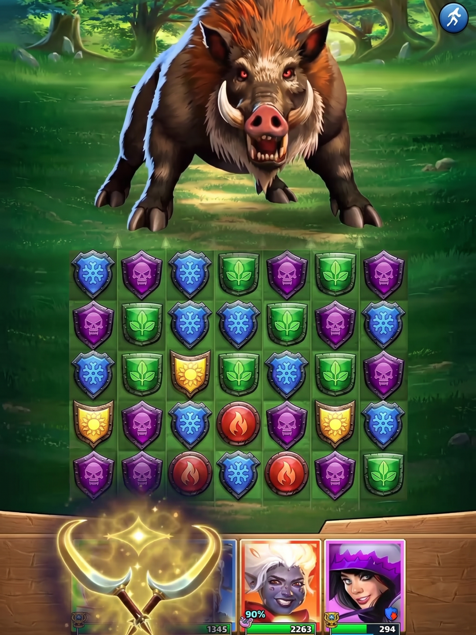Empires & Puzzles: Match-3 RPG ad creative 2