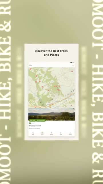 komoot - hike, bike & run advertising creative