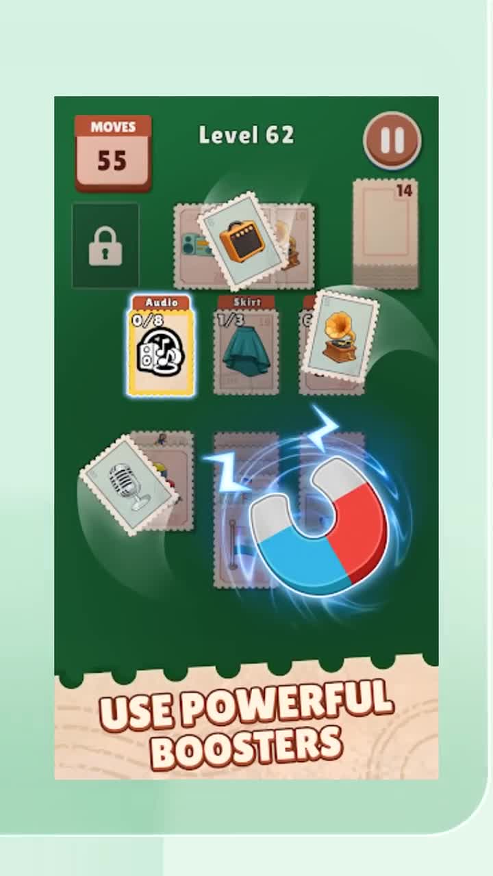 Stamp Solitaire: Card Matching ad creative