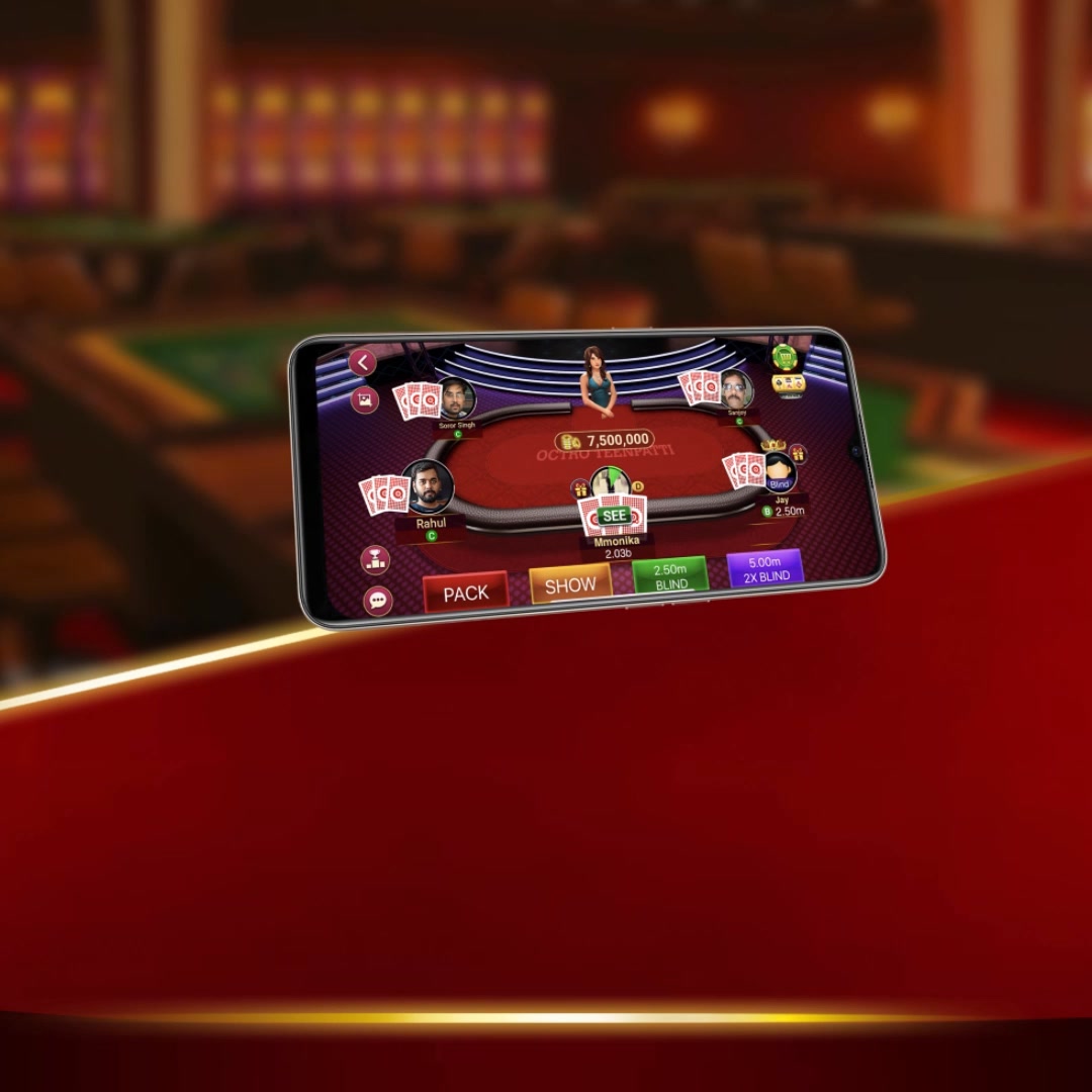Teen Patti Octro 3 Patti Rummy advertising creative