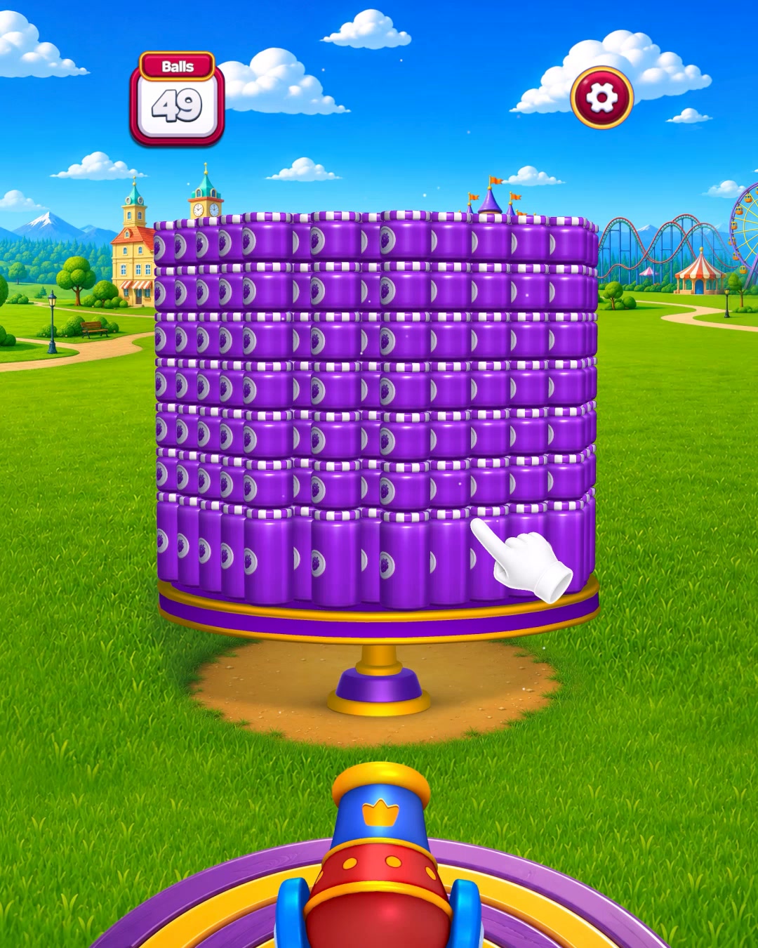 Royal Smash! - Physics Puzzle advertising creative