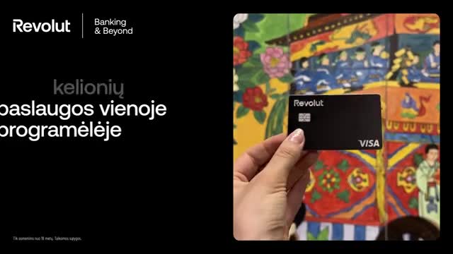 Revolut: Spend, send and save advertising creative