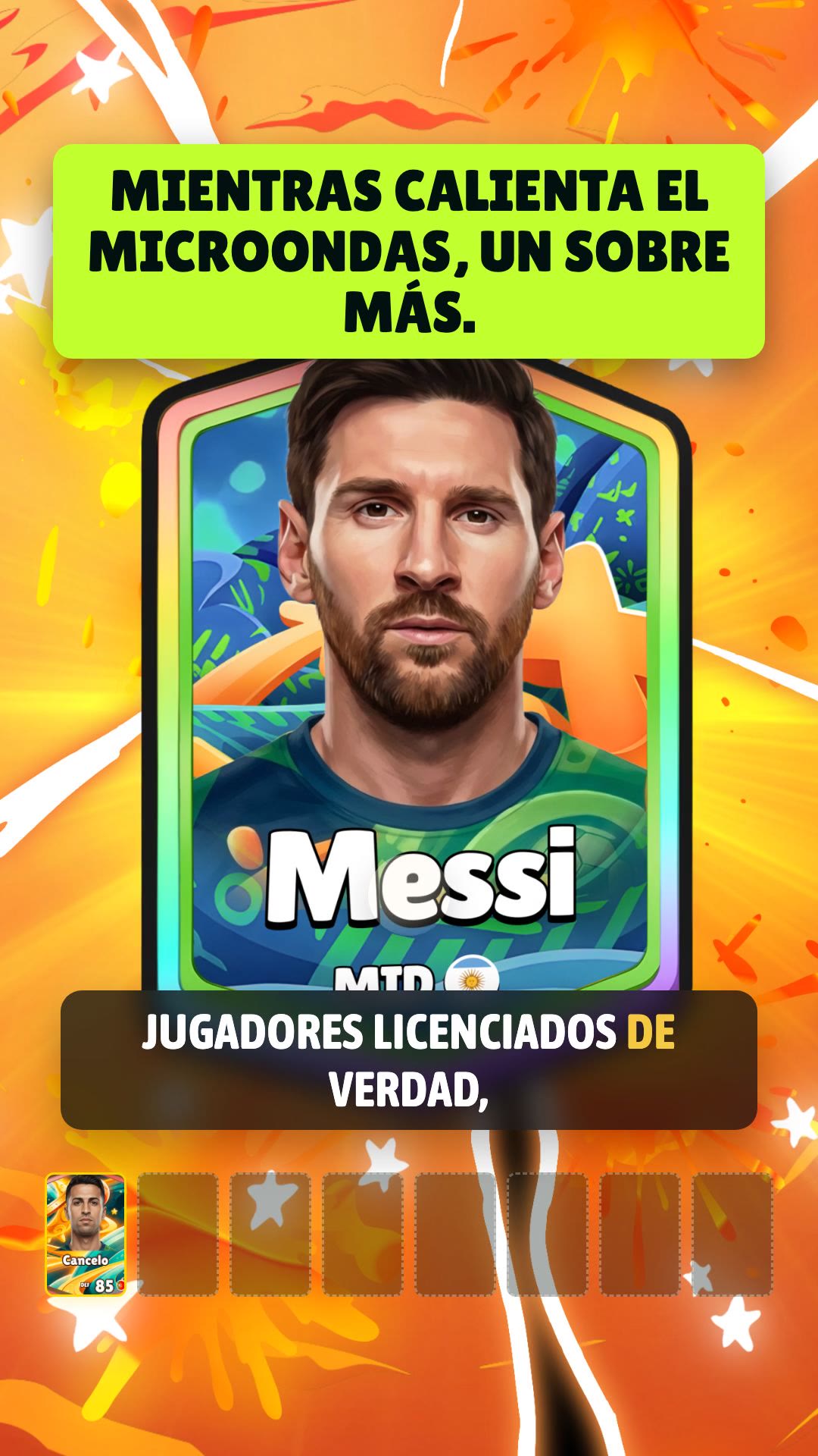 Matchday: Soccer Card Game ad creative