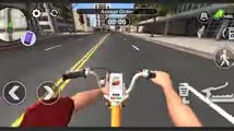 Urban Food Delivery Game advertising creative
