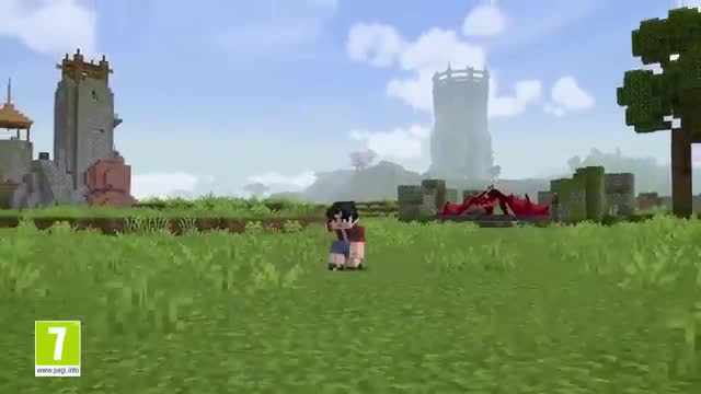 Minecraft: Dream it, Build it! 广告素材
