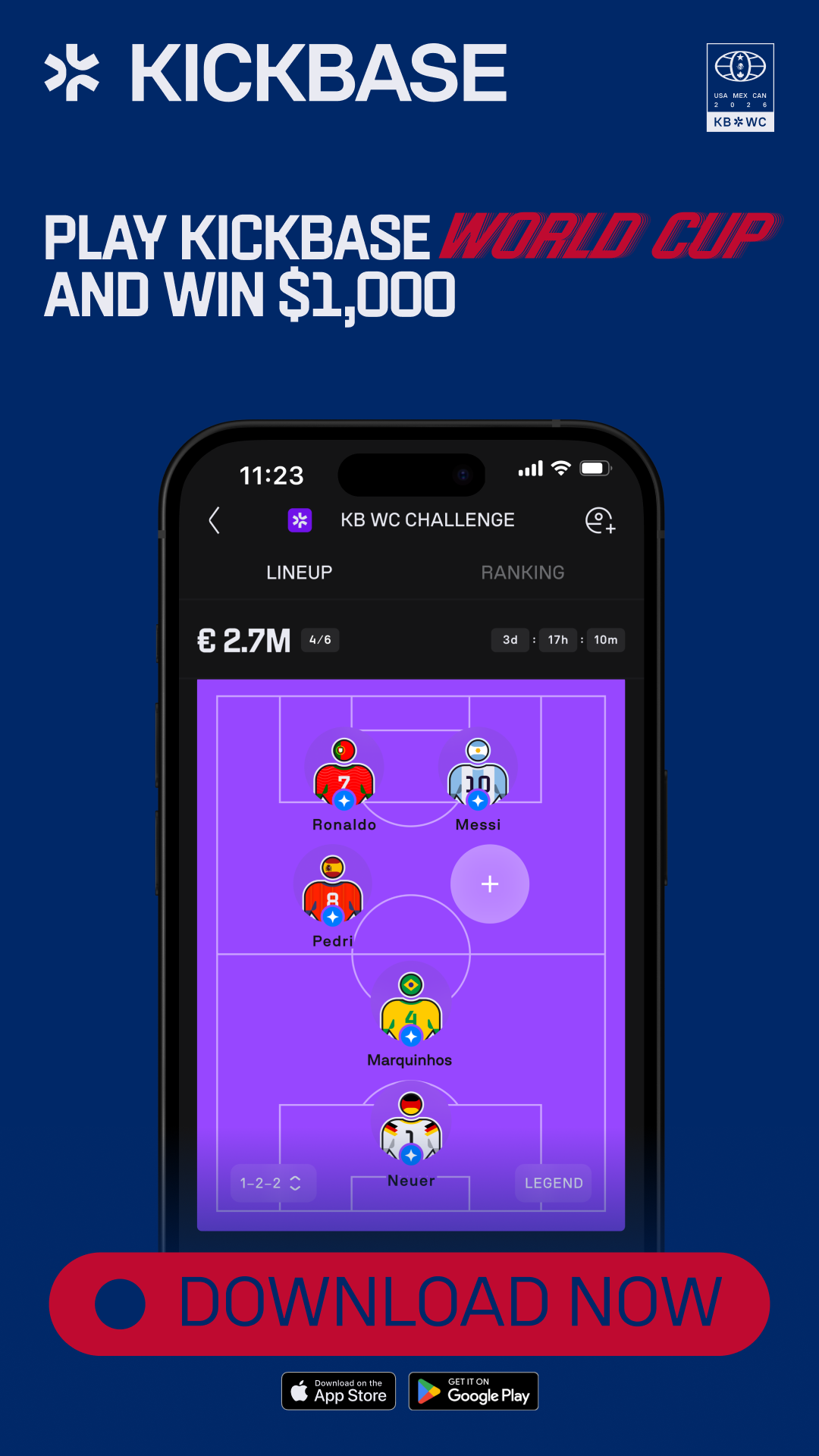 Kickbase - Fantasy Soccer 广告素材