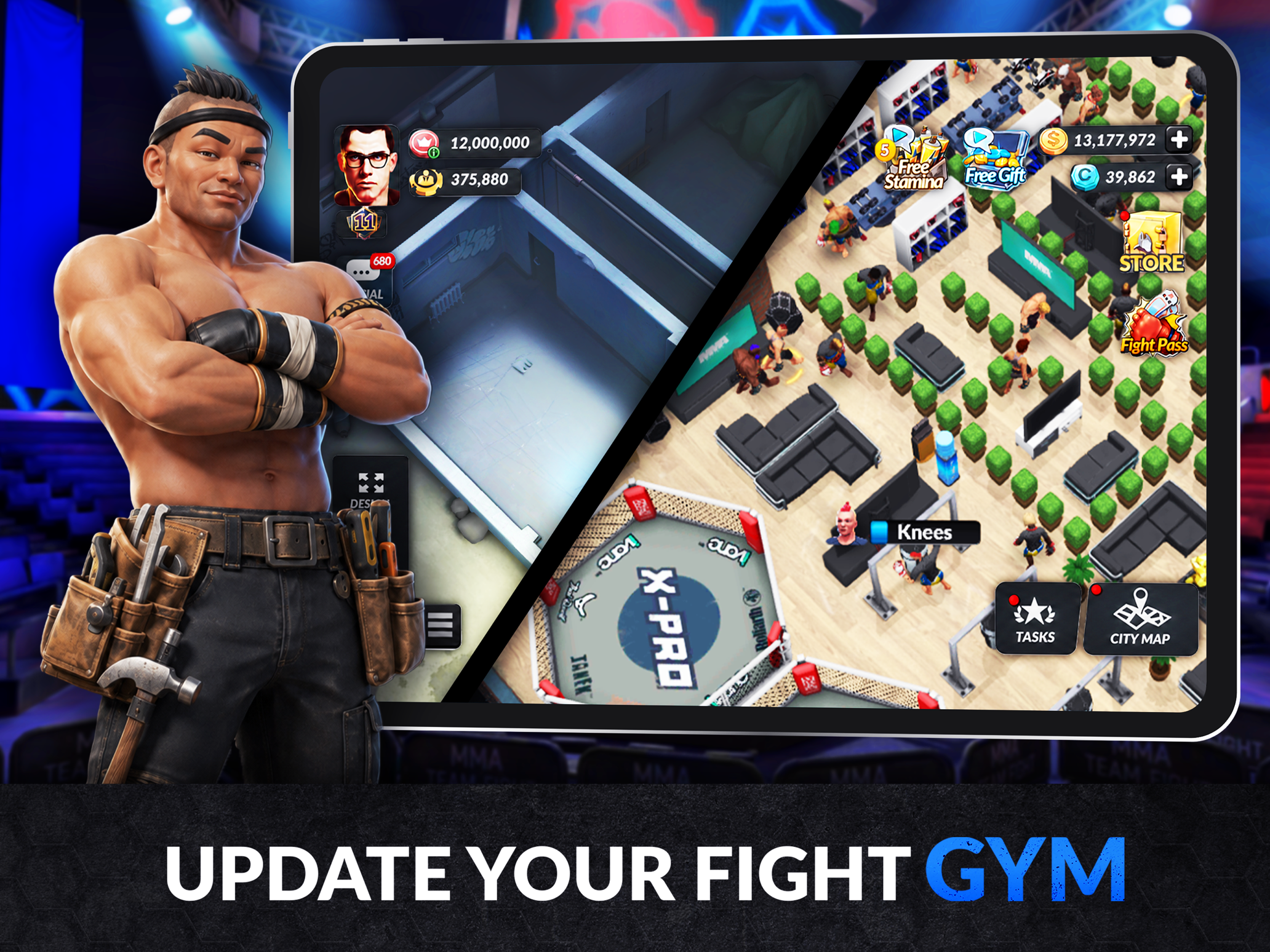 MMA Manager 2: Boxing Training ad creative 3