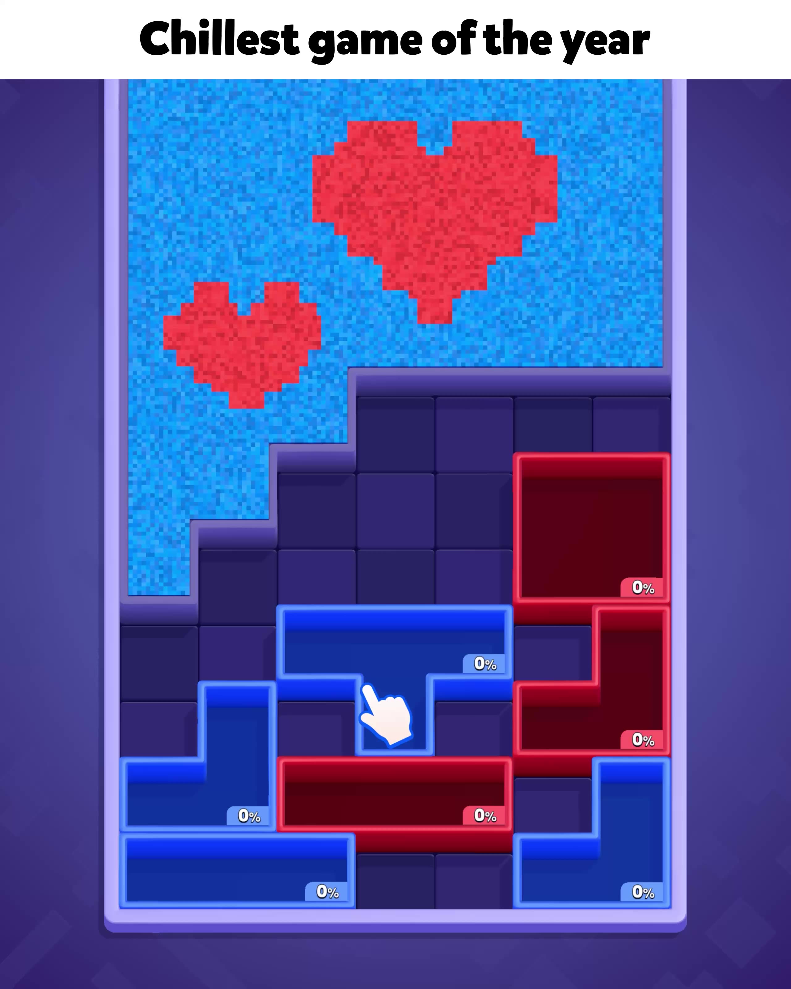 Sand Blocks: Drop Puzzle advertising creative