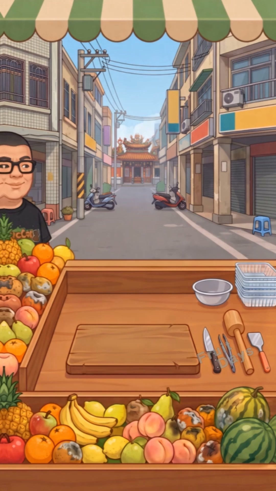 Fruit Days advertising creative