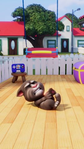 My Talking Tom 2: Pet Game advertising creative