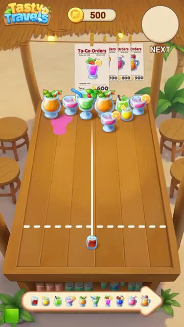 Tasty Travels: Merge Game 广告素材