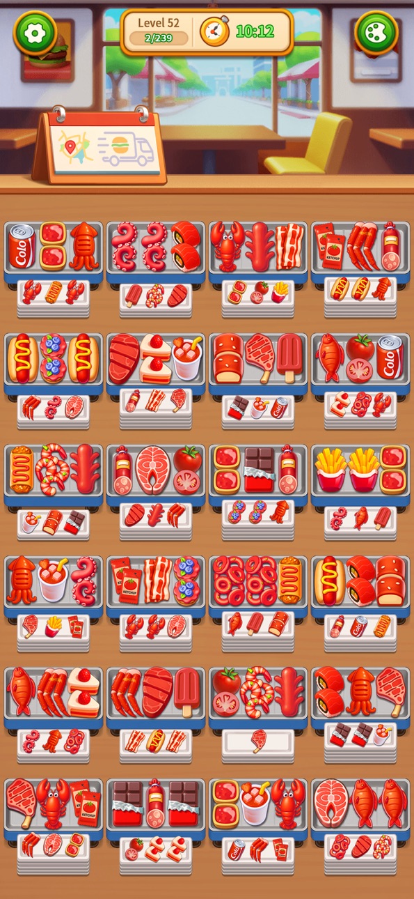 Grill Sort® :Skewer Food Match ad creative 3