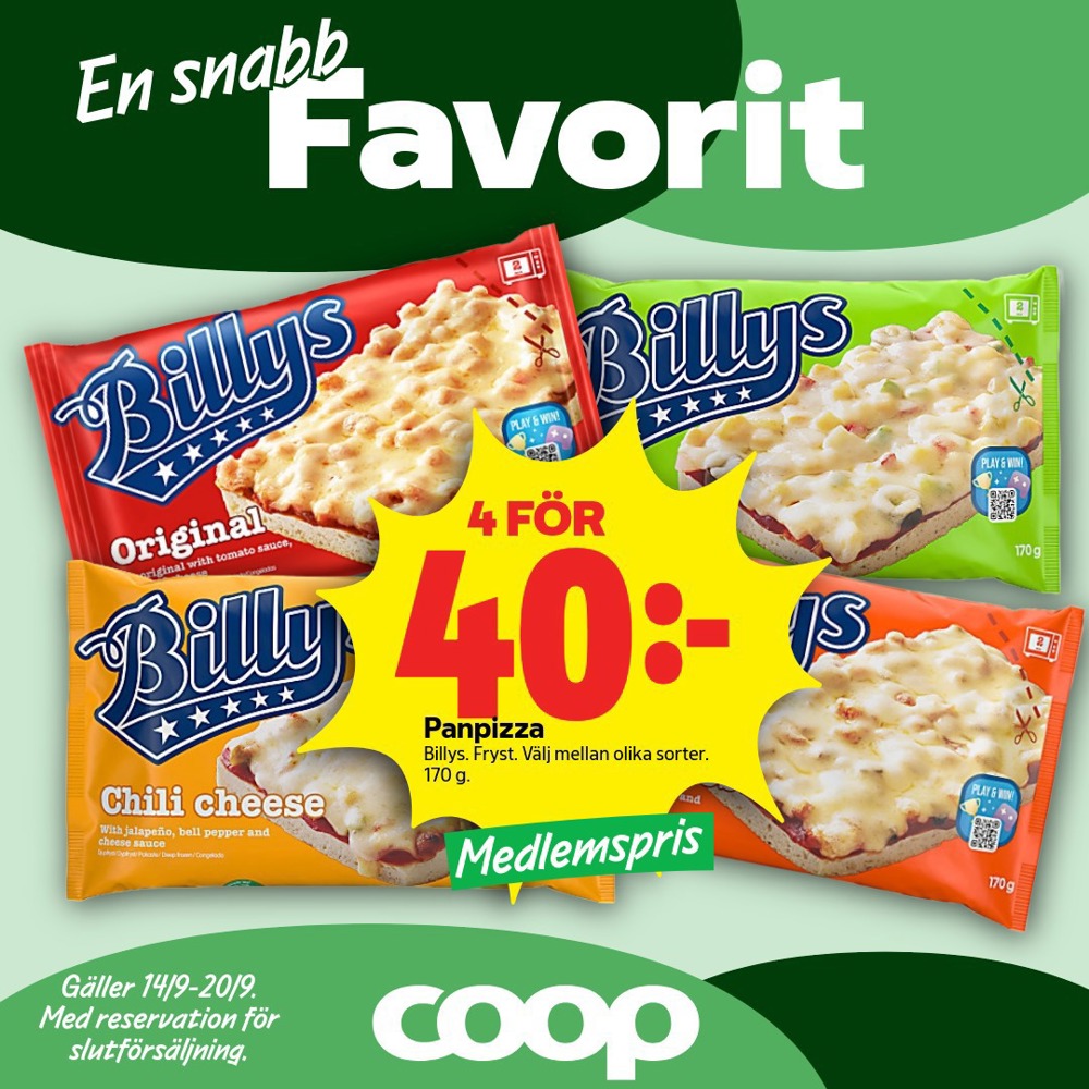 Coop | Mat Erbjudanden Medlem ad creative 3