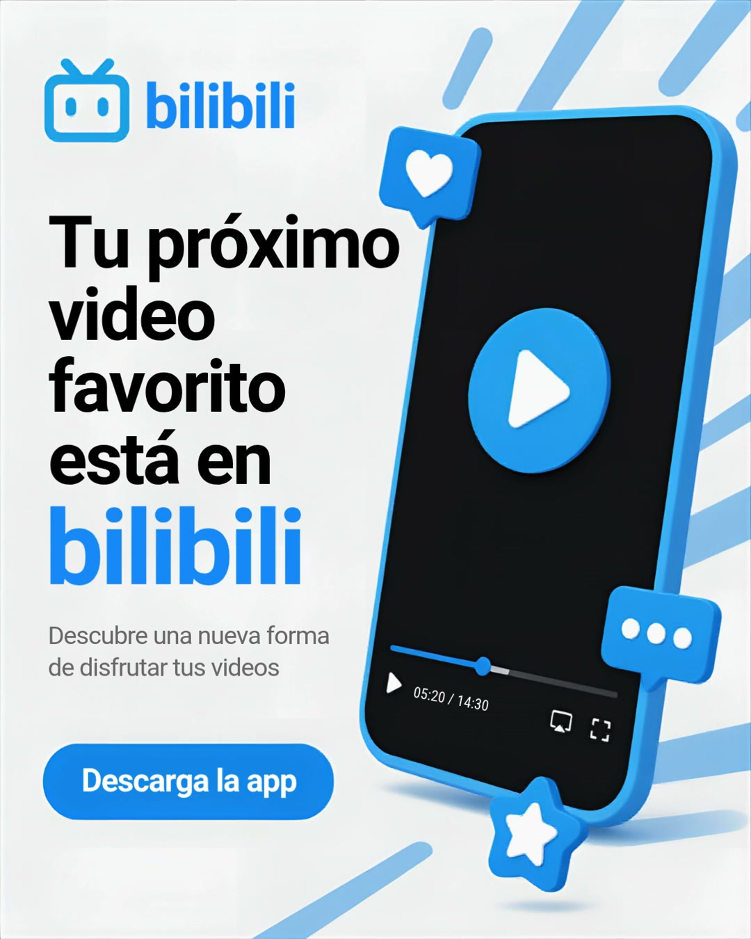bilibili‑Every video you love advertising creative