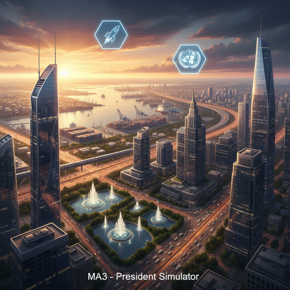 MA 3 – President Simulator PRO advertising creative