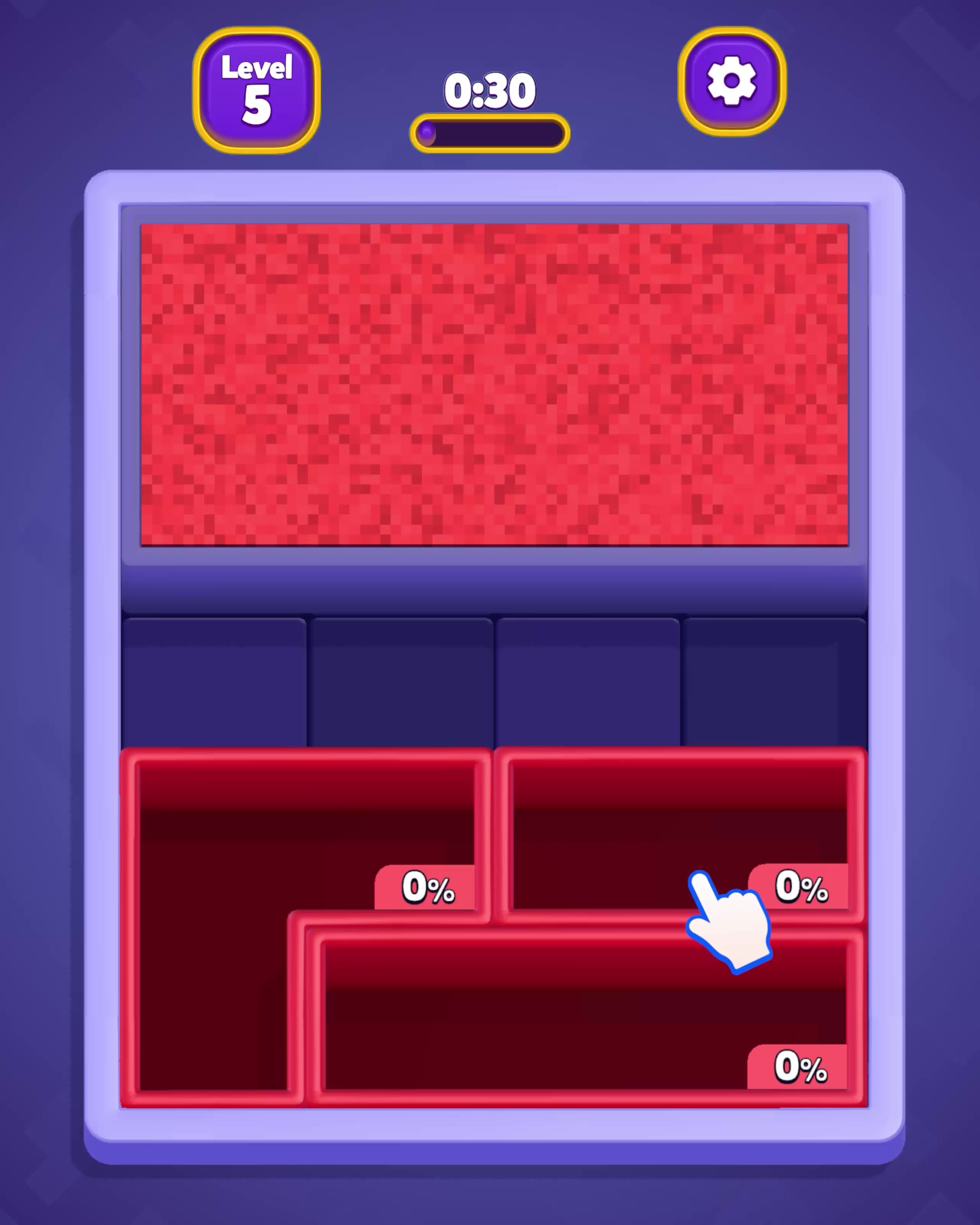 Sand Blocks: Drop Puzzle advertising creative