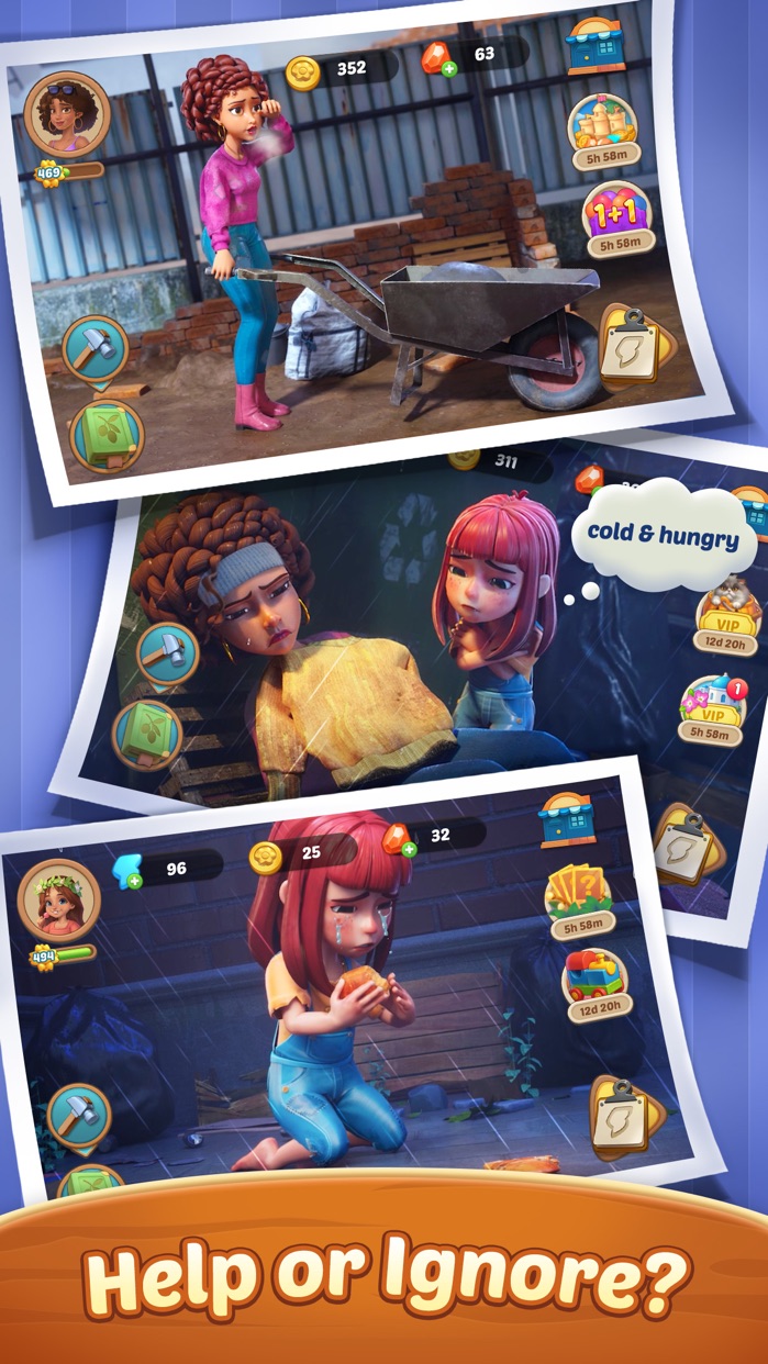 Seaside Escape®: Merge & Story advertising creative 1