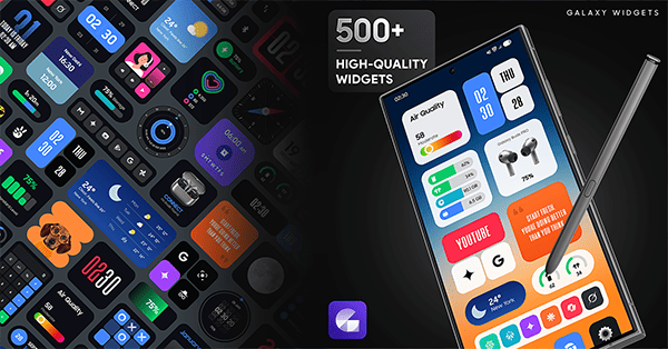 Galaxy Widgets: One UI 广告素材