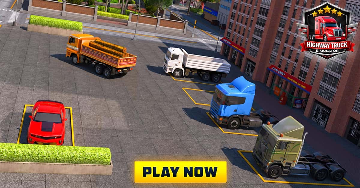 Highway Truck Simulator ad creative