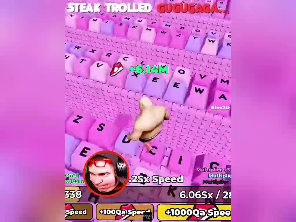 Keyboard Escape: +1 Speed ASMR advertising creative
