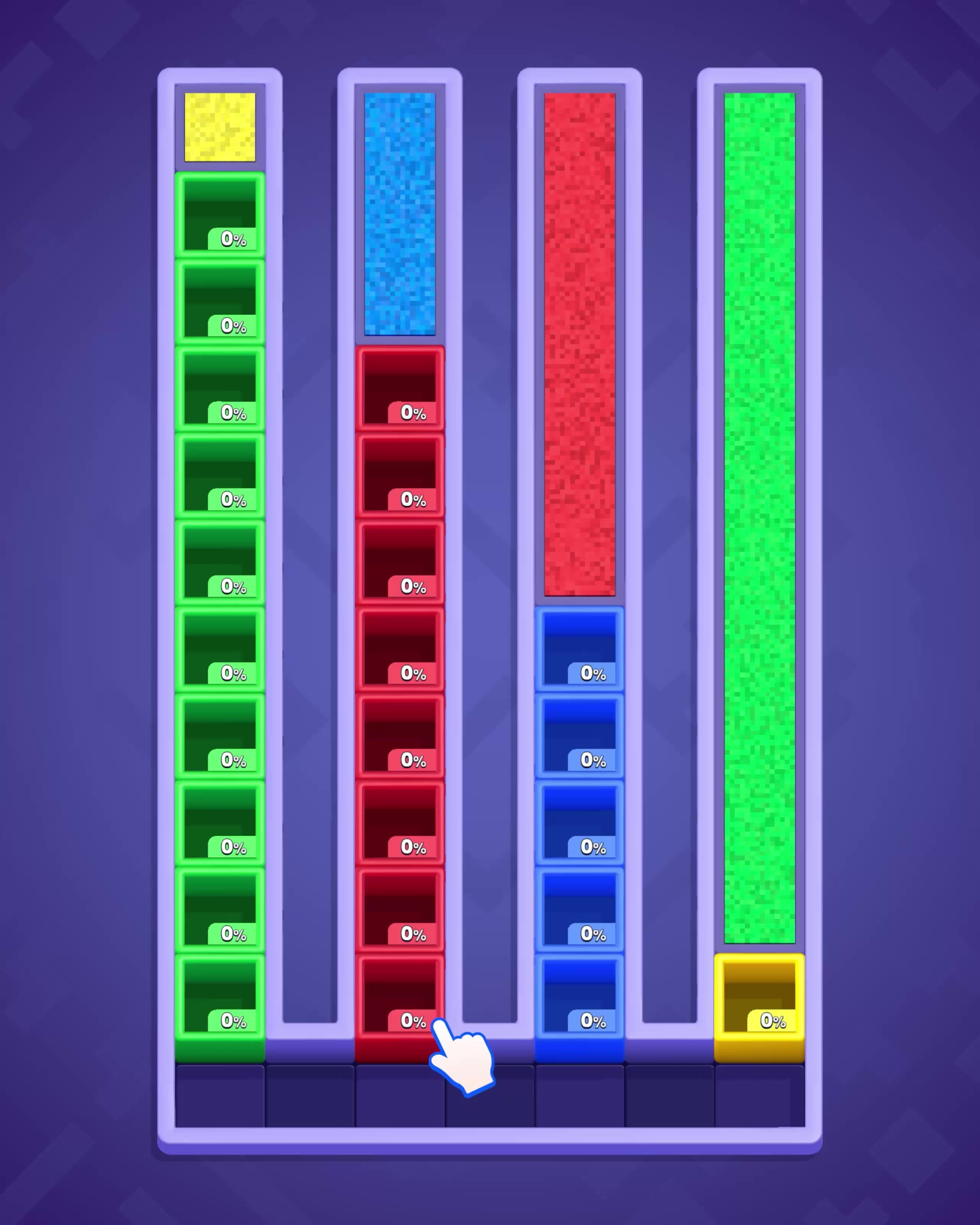 Sand Blocks: Drop Puzzle advertising creative
