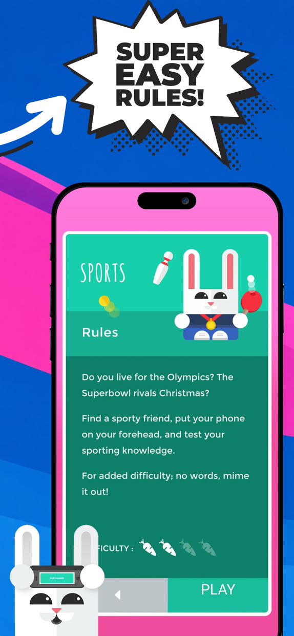BunnyHops - Fun party game 广告创意 1