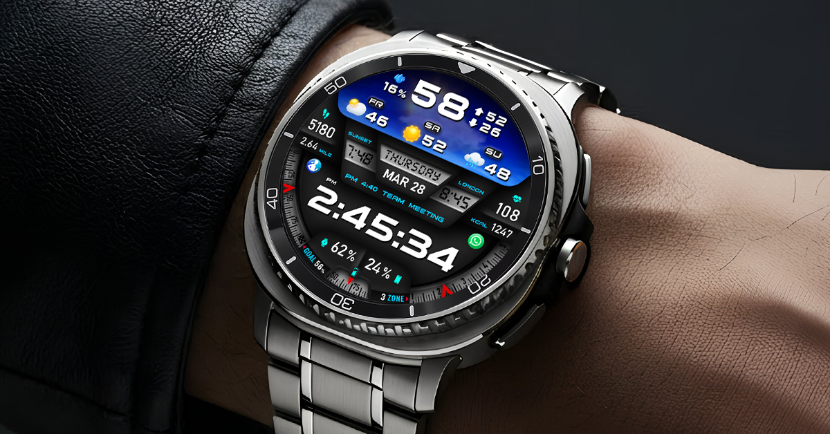 PER27 Digital Watch Face advertising creative